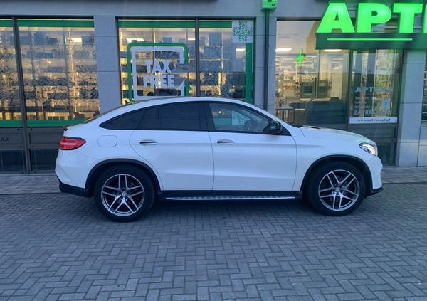 Mercedes-Benz GLE cena 190000 przebieg: 96500, rok produkcji 2016 z Białystok małe 277